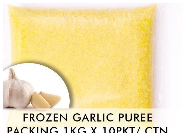 Frozen Garlic Puree